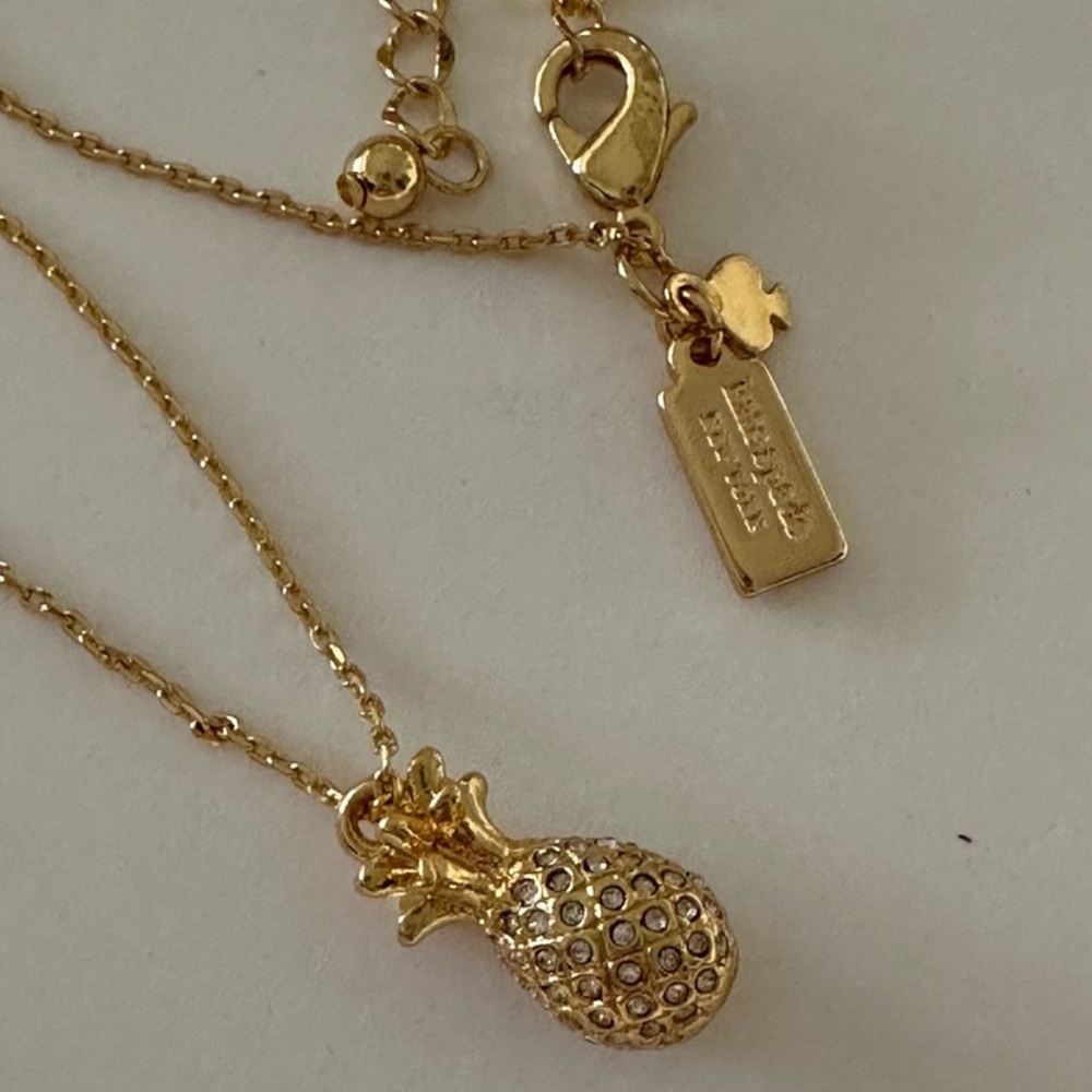 Kate spade ♠️ pineapple chain necklace - Picture 4 of 7